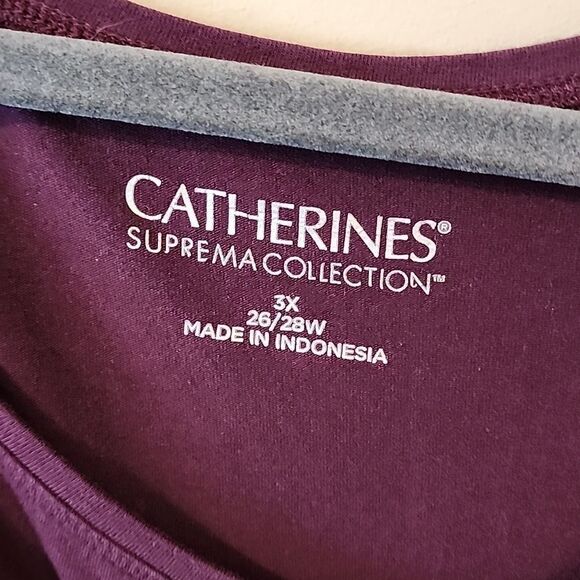 Beautiful Catherine's tank top 3X - Picture 2 of 3